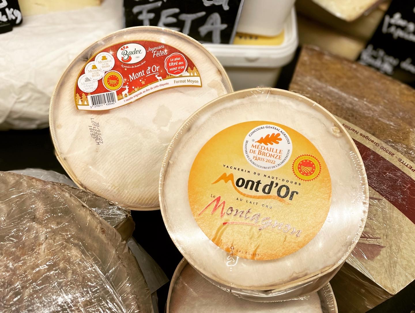 Mont d'or vacherin AOP au lait cru, 500g