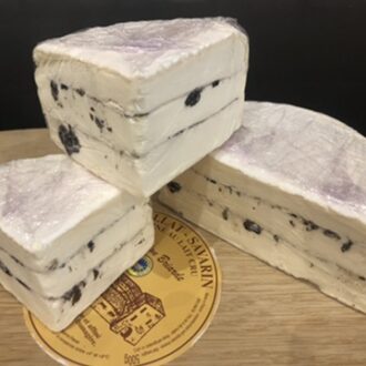 Demi Brillat Savarin truffonné à la truffe d'été, 250g
