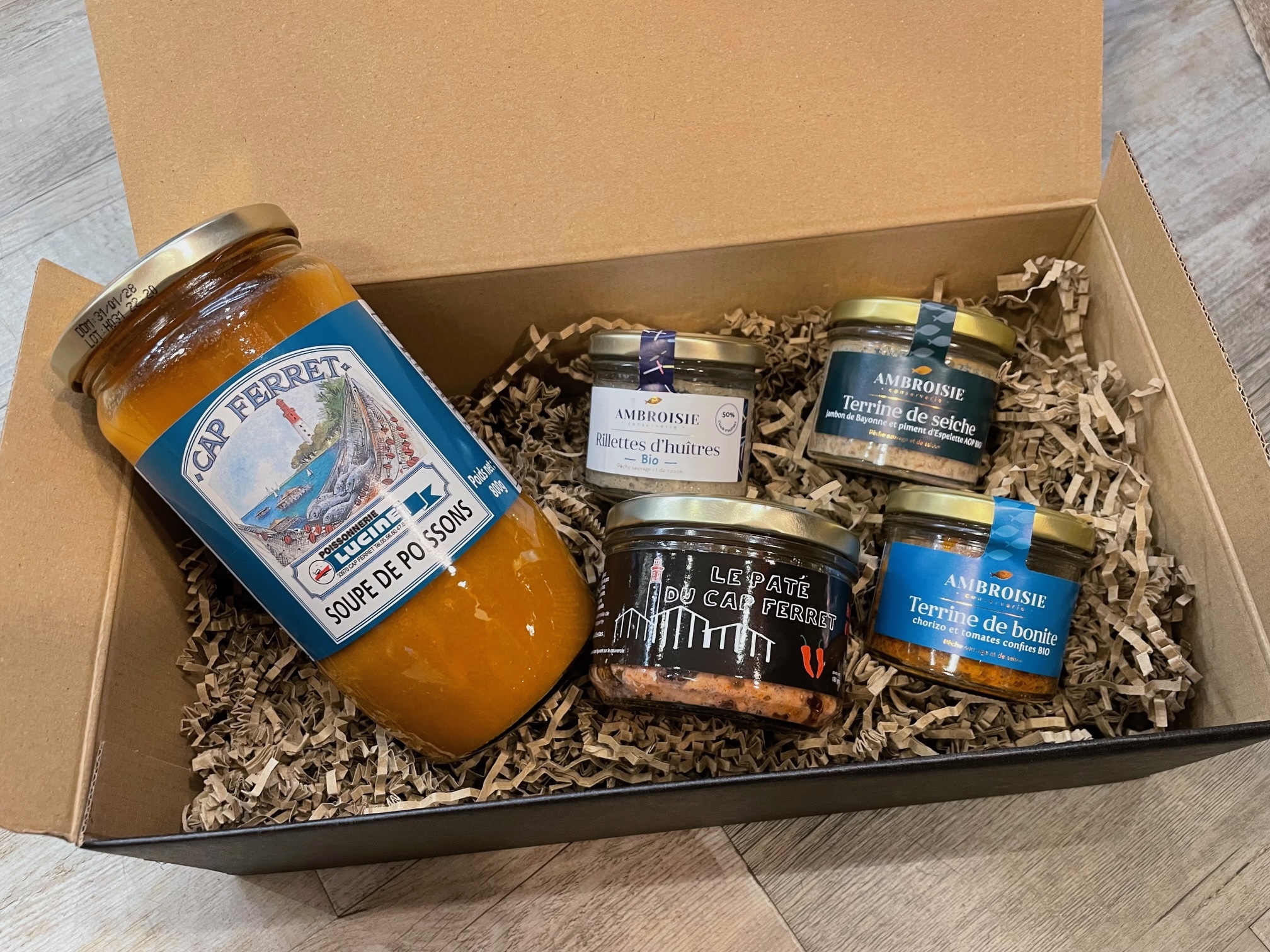 Coffret Terre/Mer du Ferret, Cap Ferret