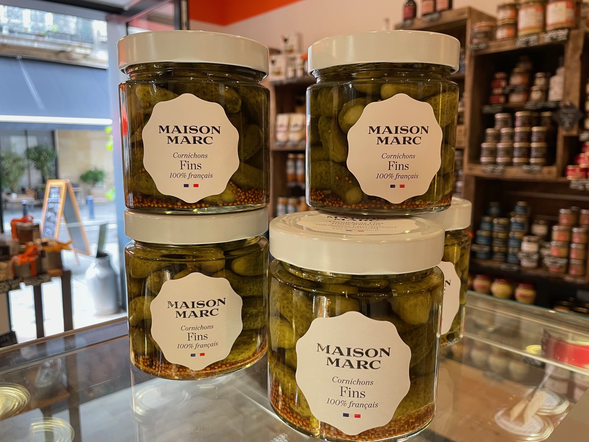 cornichons fins Maison Marc