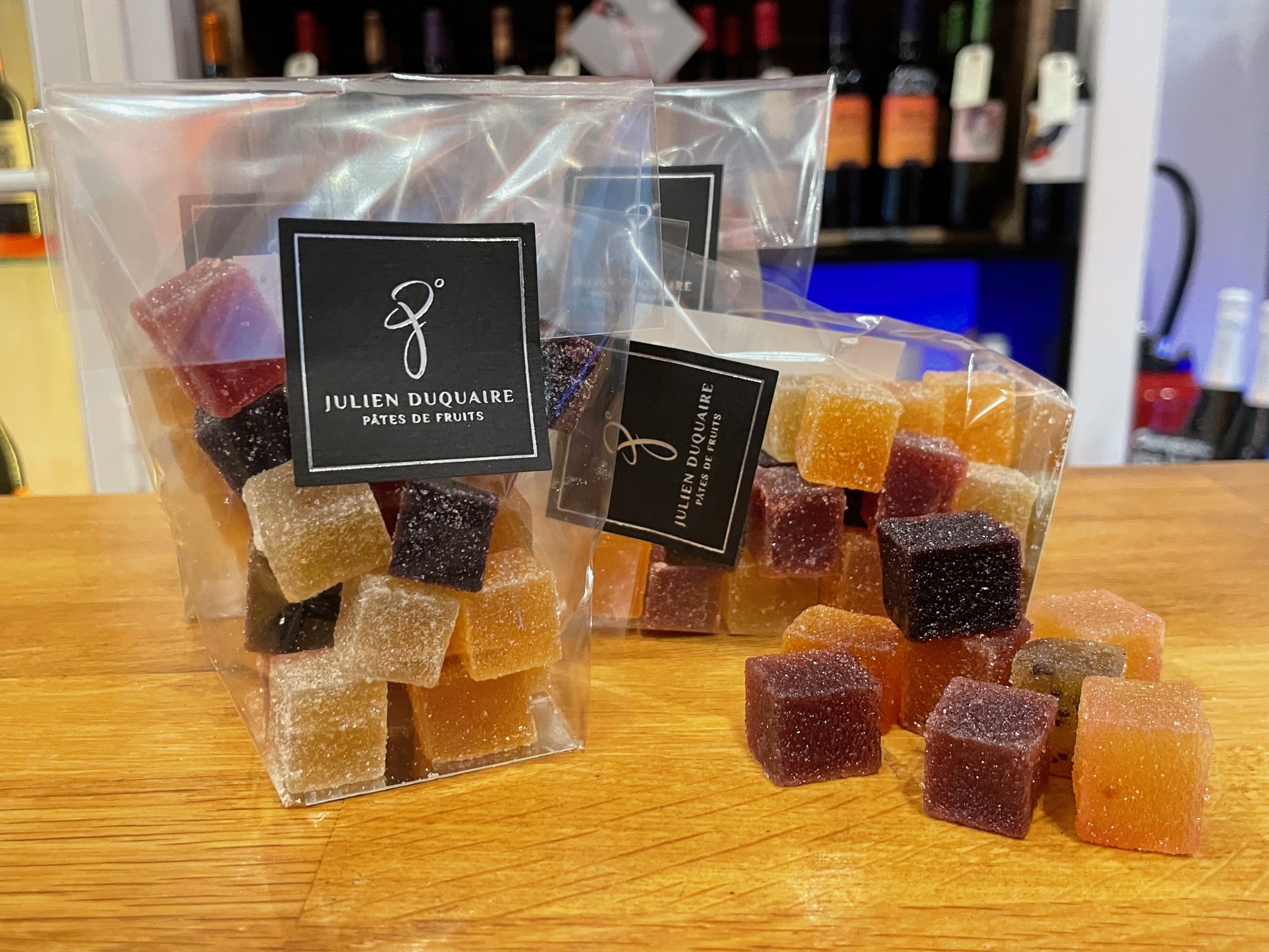 Sachet d'assortiment de pâtes de fruits Julien Duquaire, Quinsac