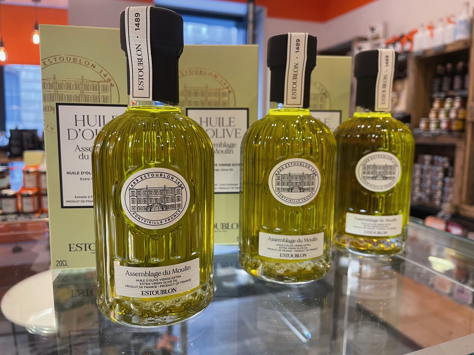 Huile d’olive Assemblage du moulin, Château d’Estoublon