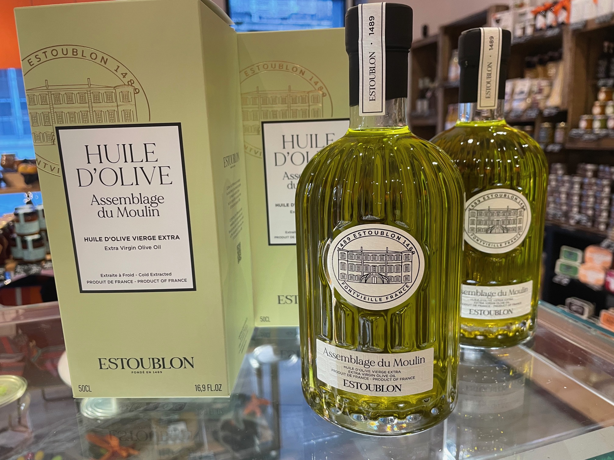 Huile d’olive Assemblage du moulin, Château d’Estoublon