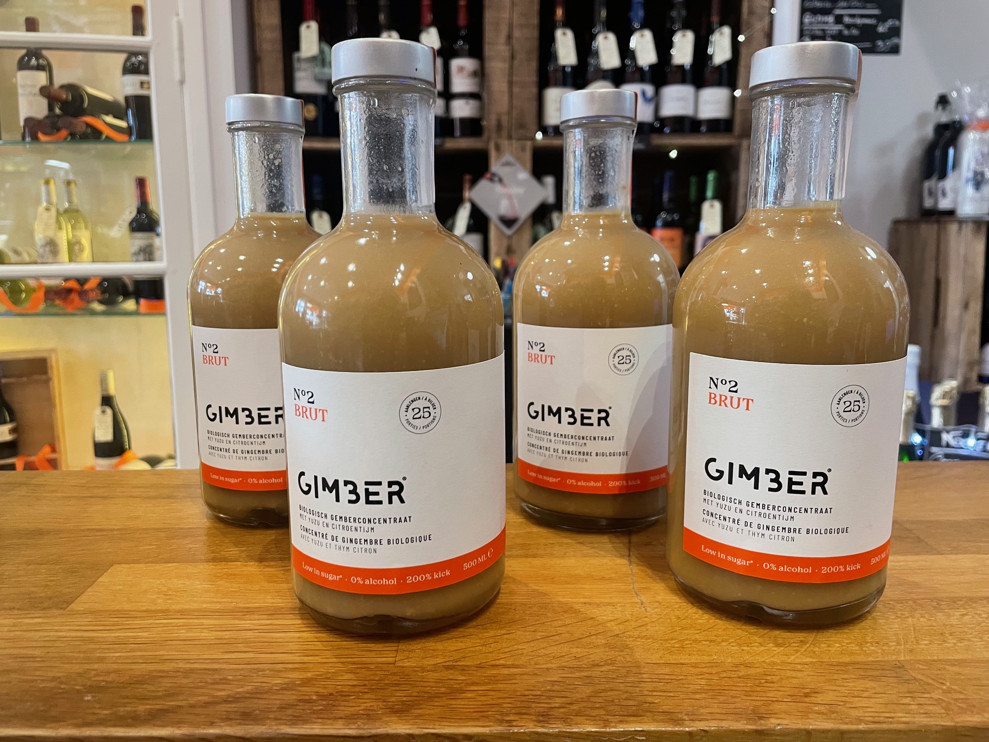 Concentré de gingembre Bio, Gimber