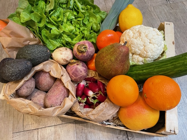 Grand panier de fruits & légumes de saison
