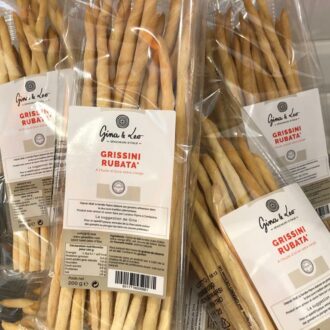 Gressins artisanaux à l'huile d'olive extra vierge