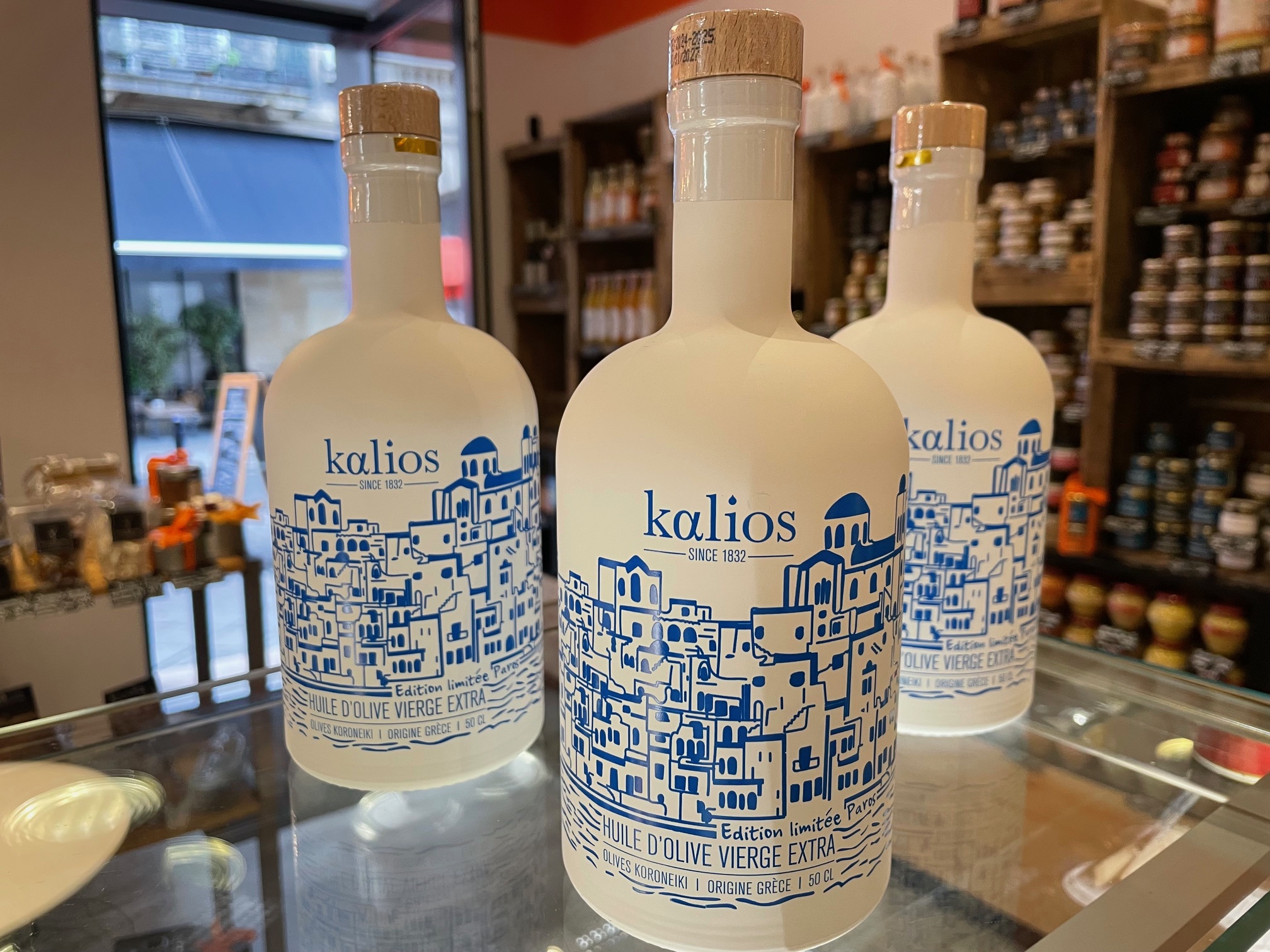 huile d'olive 2e récolte édition limitée Paros