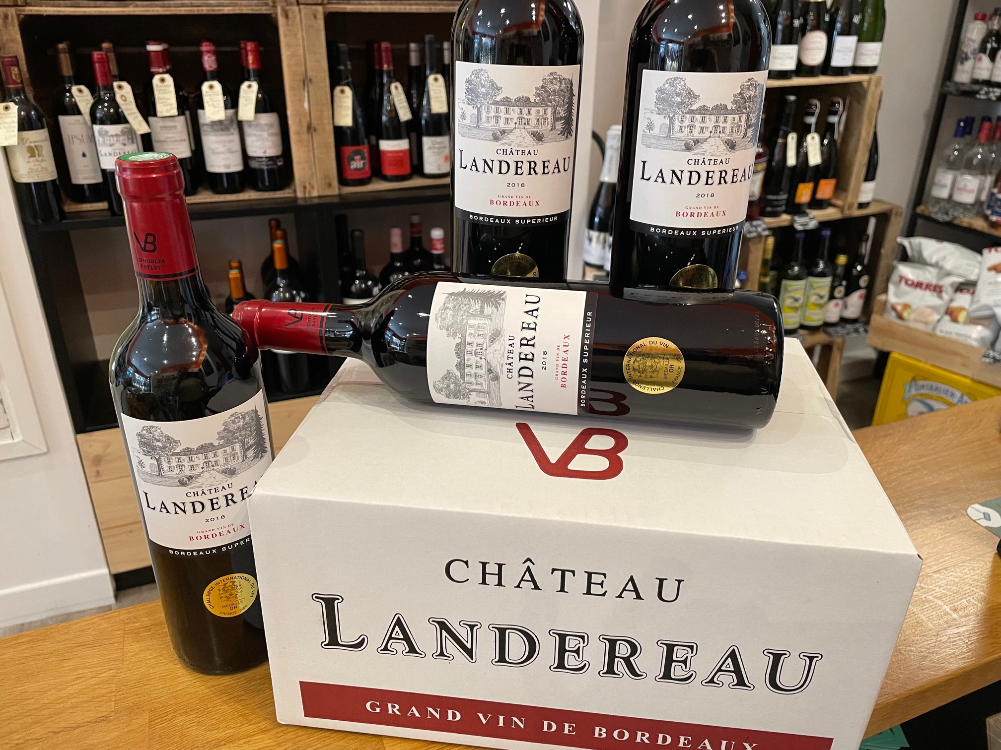 Château Landereau Bordeaux (caisse de 6 bouteilles)