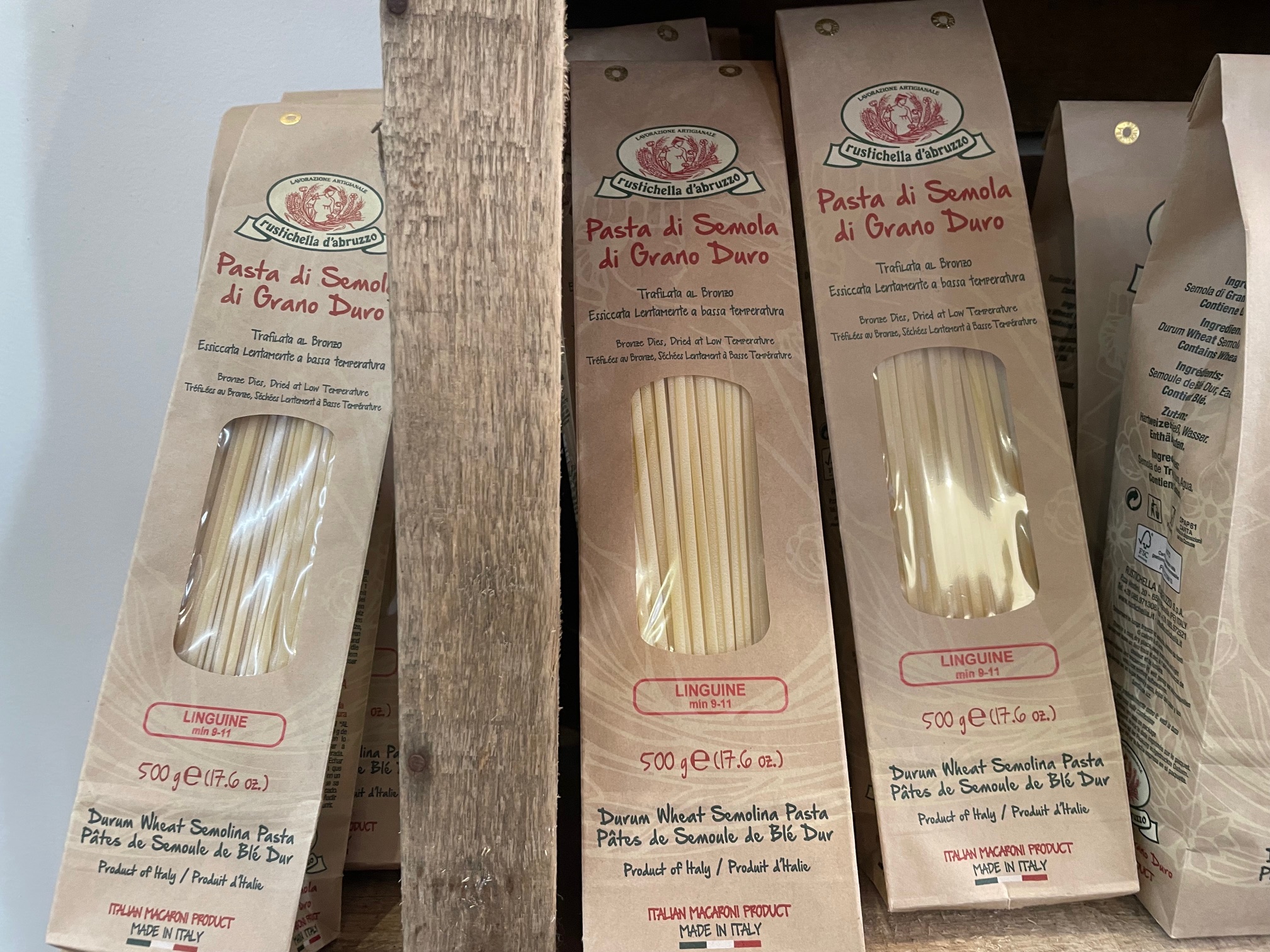 Pates italiennes artisanales, Linguine