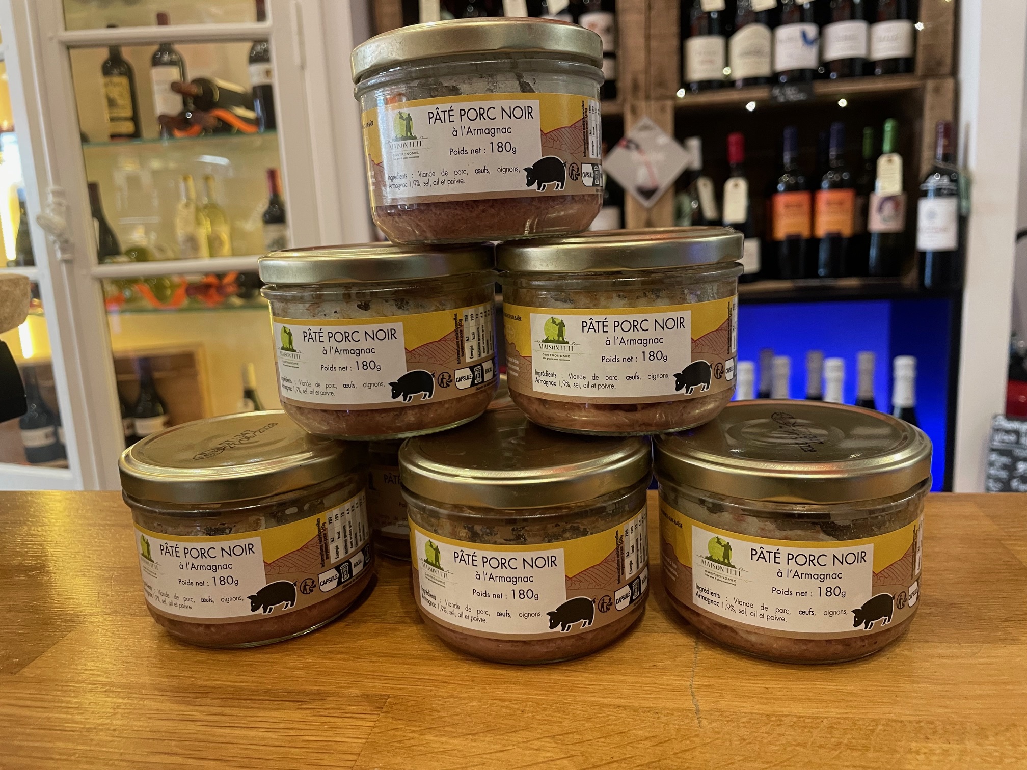 Pâté de porc noir à l'Armagnac, La Maison Tête