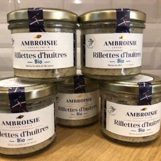 Rillettes d'huîtres bio, Maison Ambroisie
