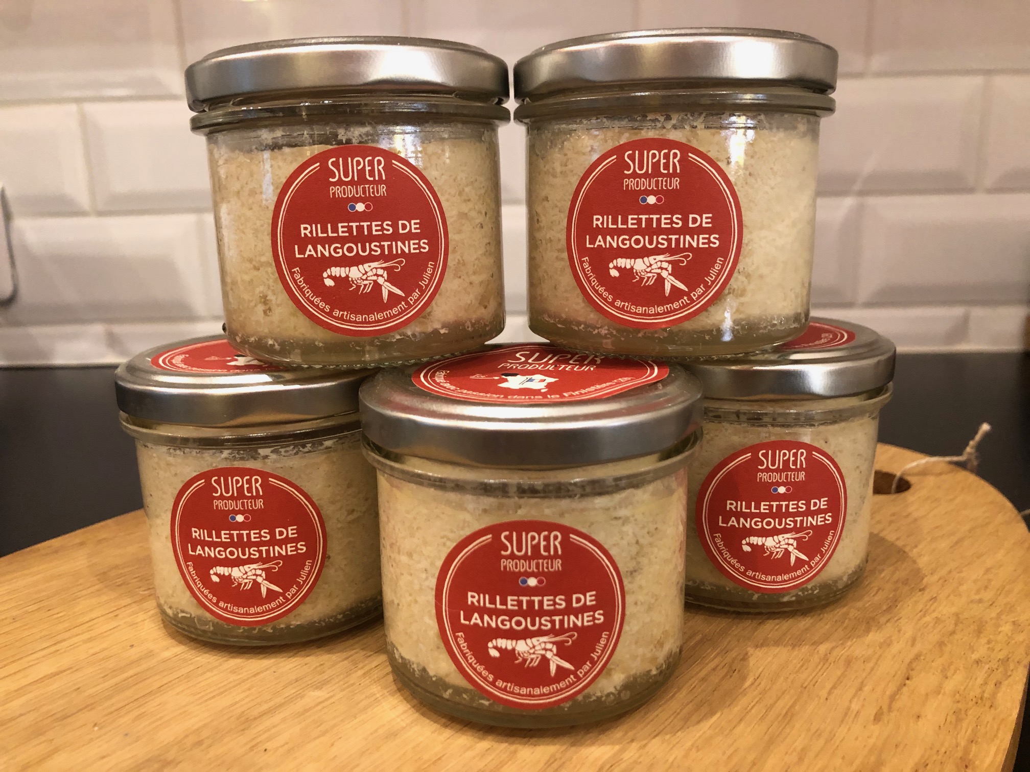 Rillettes de langoustines, Superproducteur