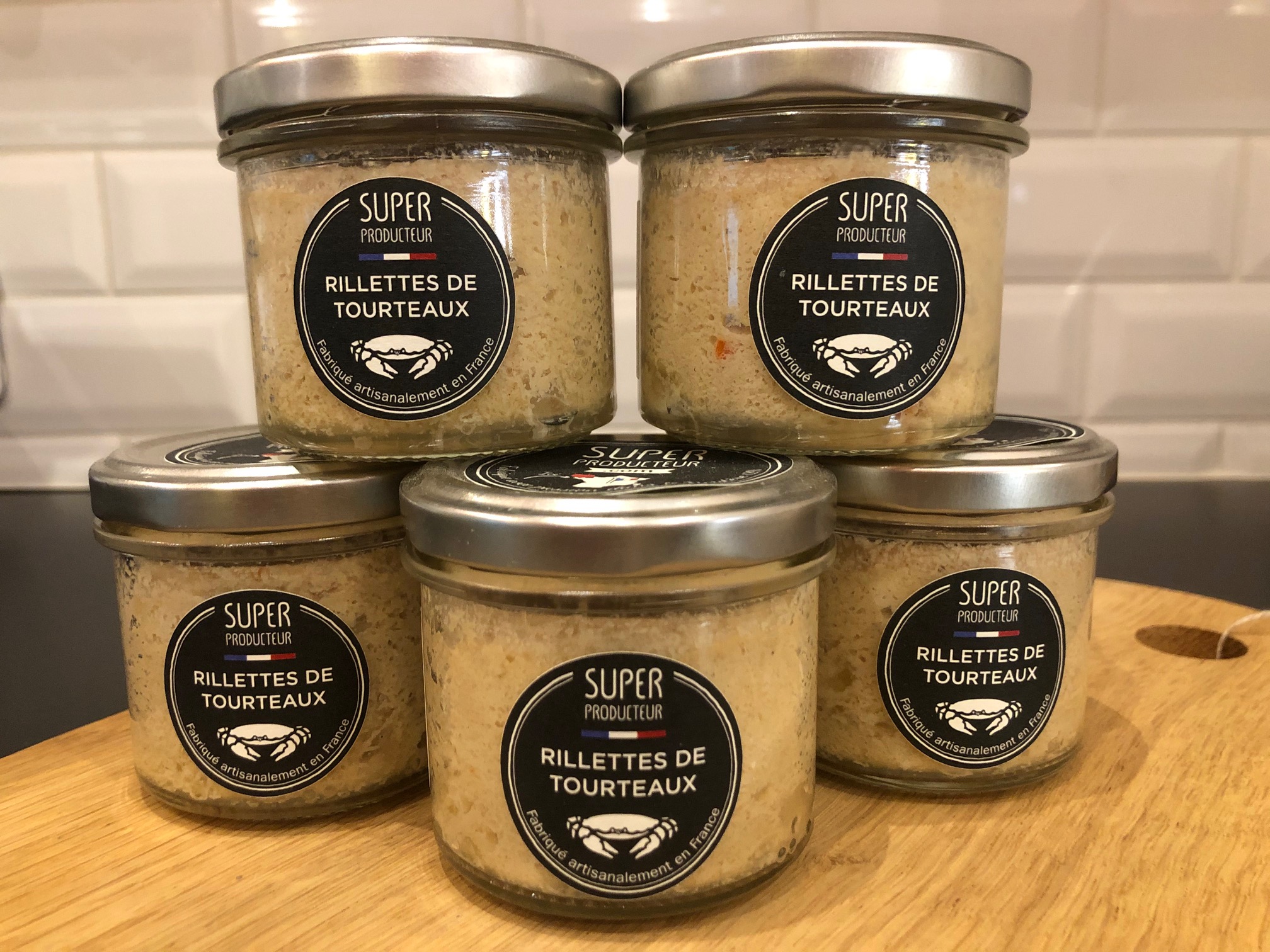 Rillettes de tourteaux extra, Superproducteur