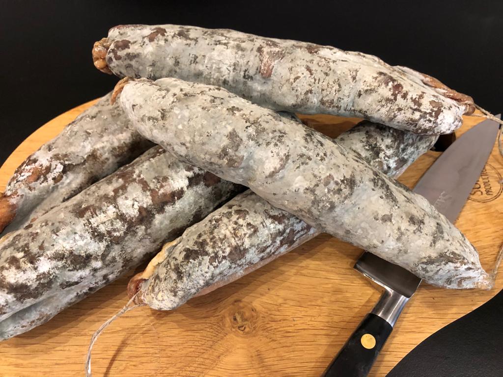 Saucisson artisanal pur porc français, Maison Casamayou & Fils