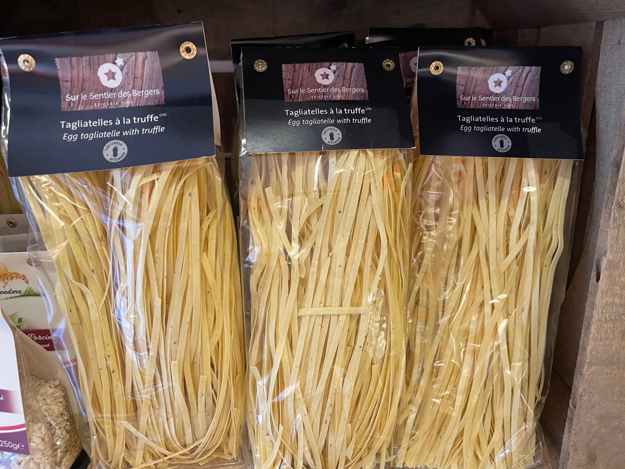 Tagliatelle à la truffe, Le Sentier des Bergers