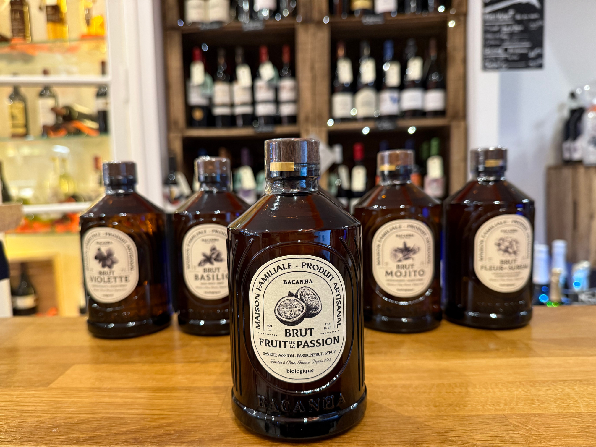 Sirop artisanal fruit de la passion , Bacanha