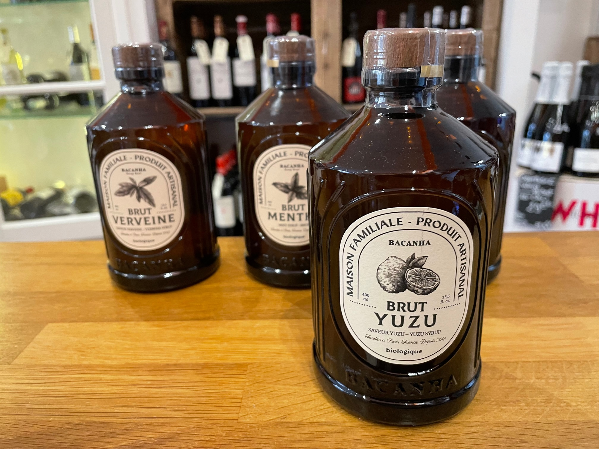 Sirop artisanal Yuzu Bio, Bacanha