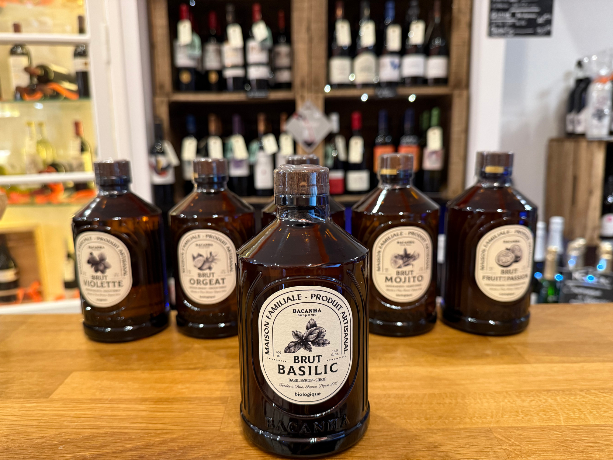 Sirop artisanal Basilic , Bacanha