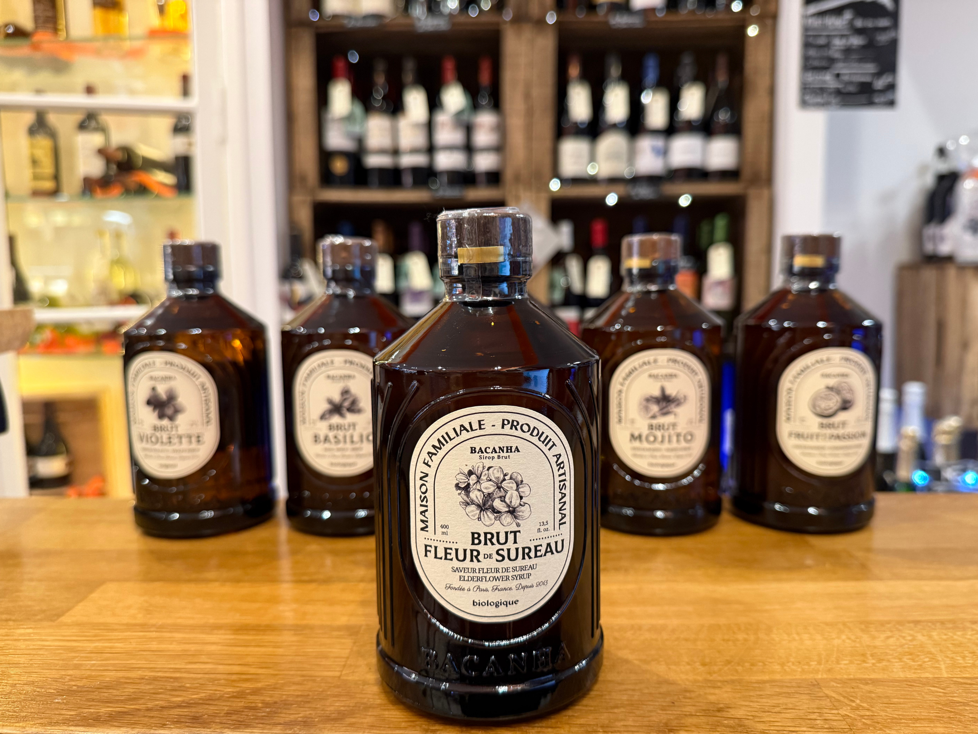 Sirop artisanal fleur de sureau , Bacanha