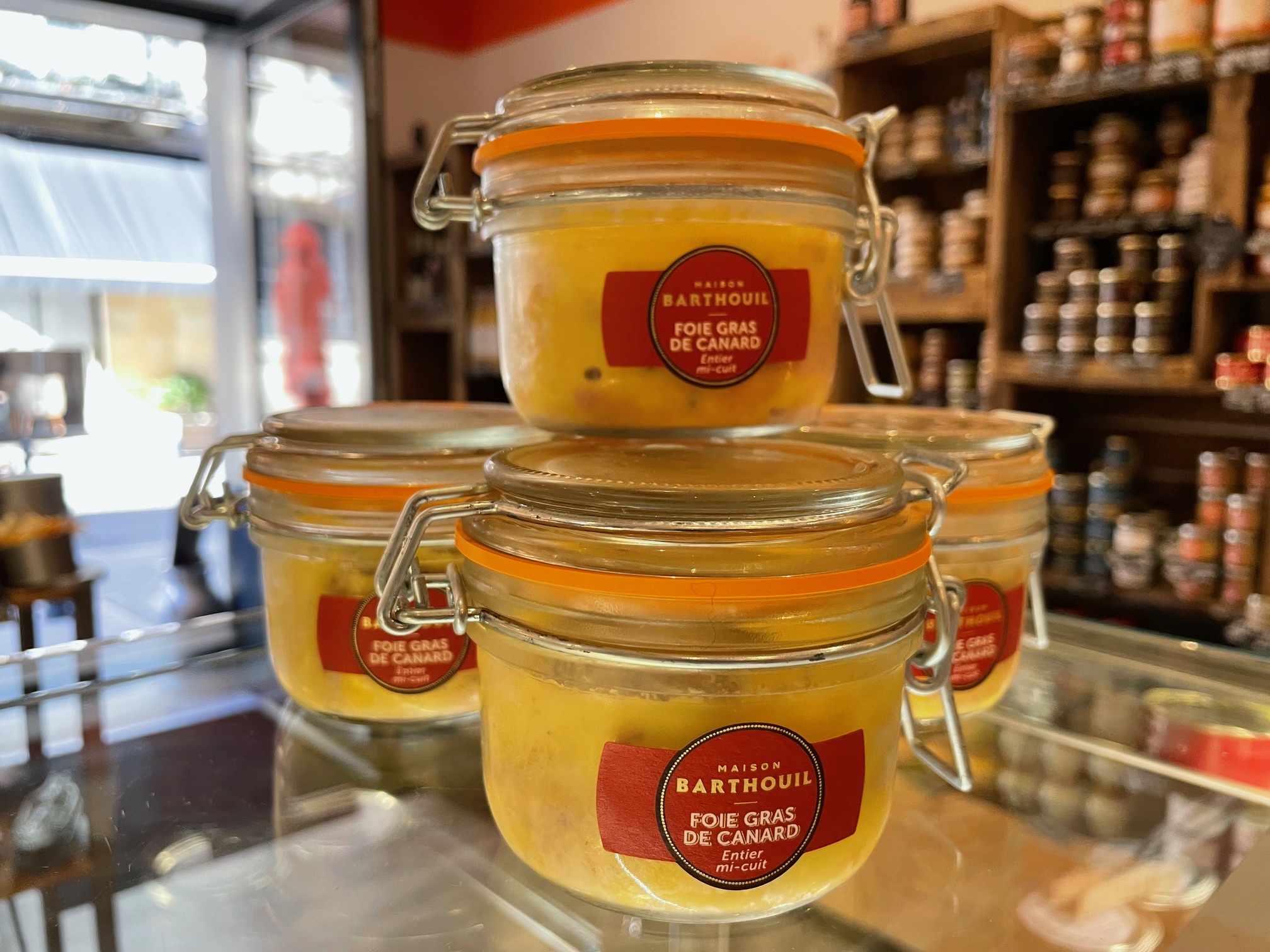 Le Foie gras de canard entier mi-cuit de la Maison Barthouil