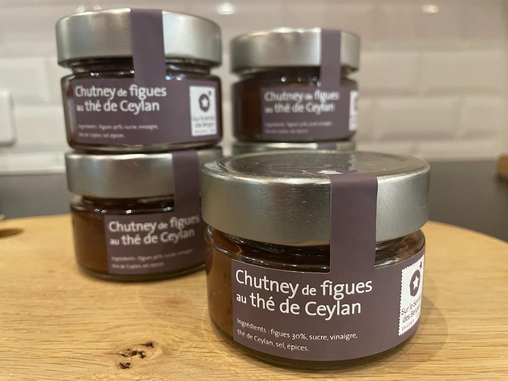 Chutney de figues au thé de Ceylan