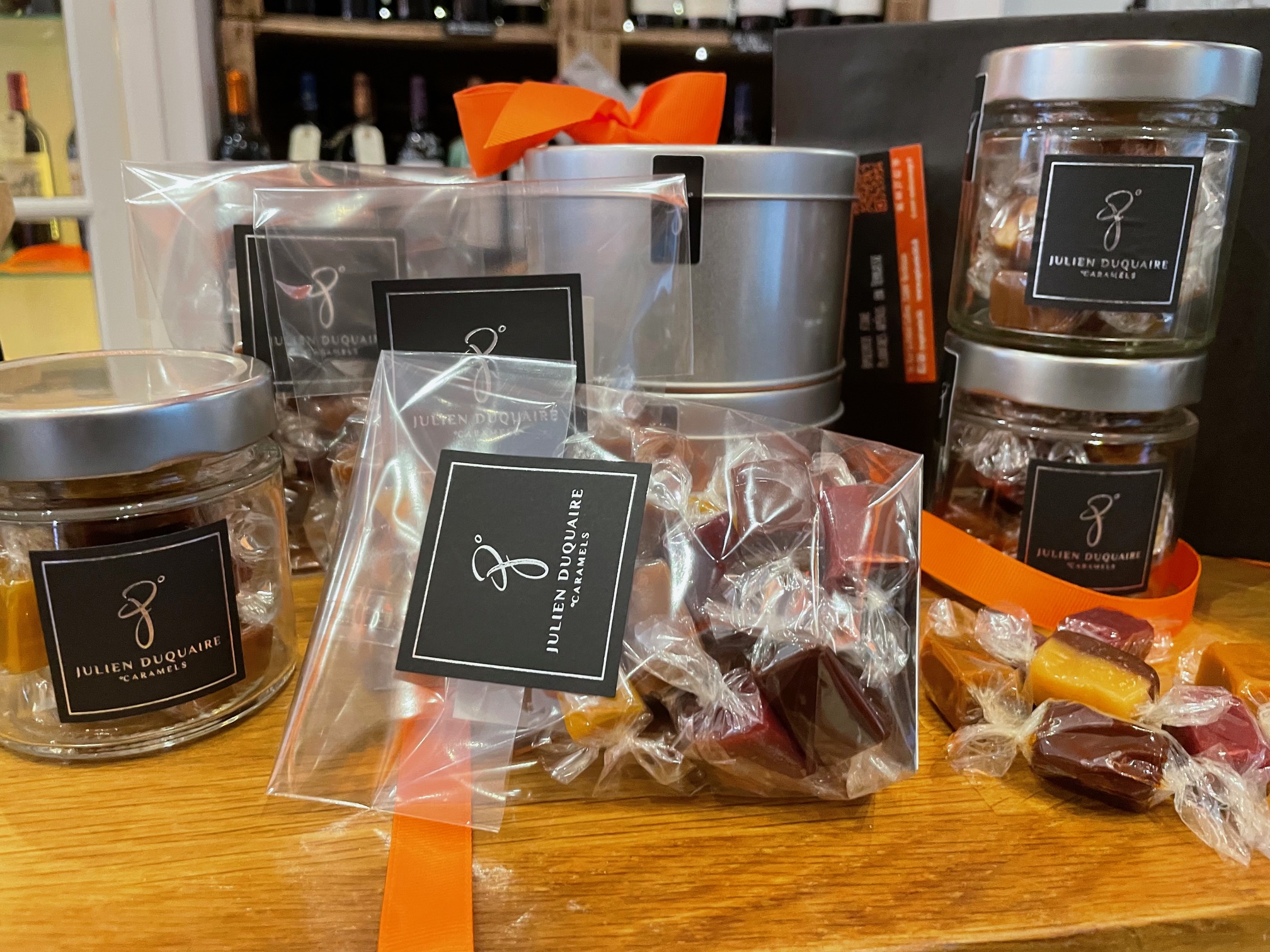 Sachet d'assortiment de caramels fondants Julien Duquaire, Quinsac