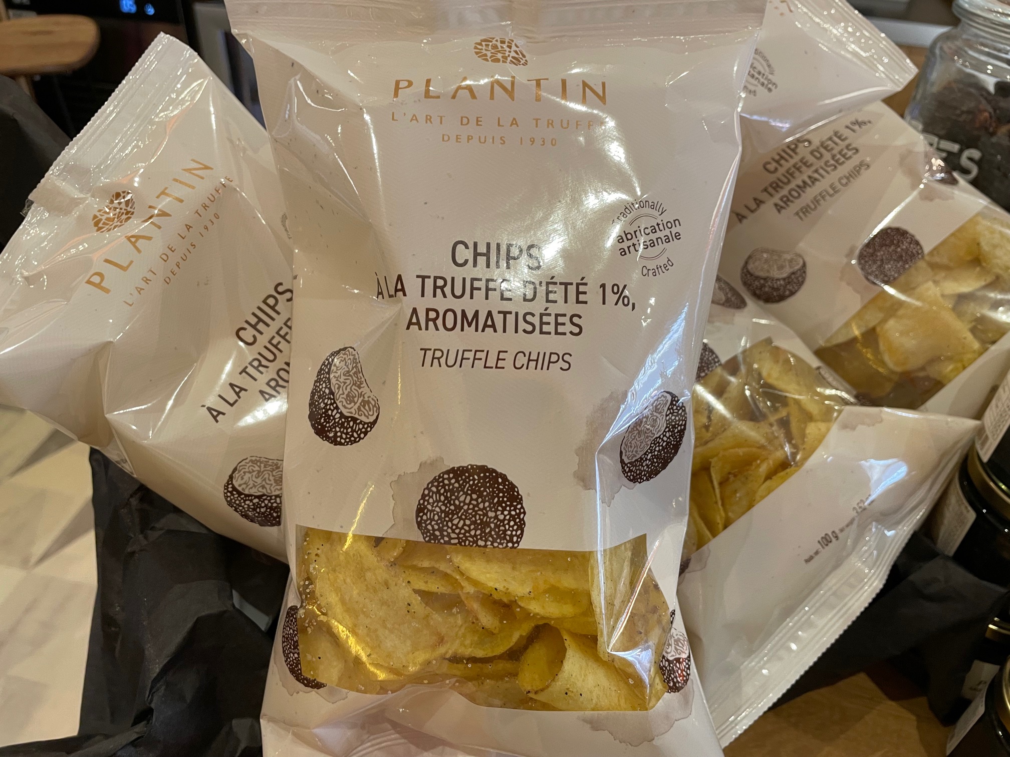Les Chips à la truffe été 1%, Maison Plantin trufficulteur