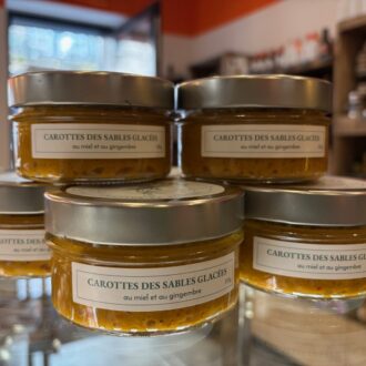 Carottes des sables glacées au miel & gingembre, Domaine Terra